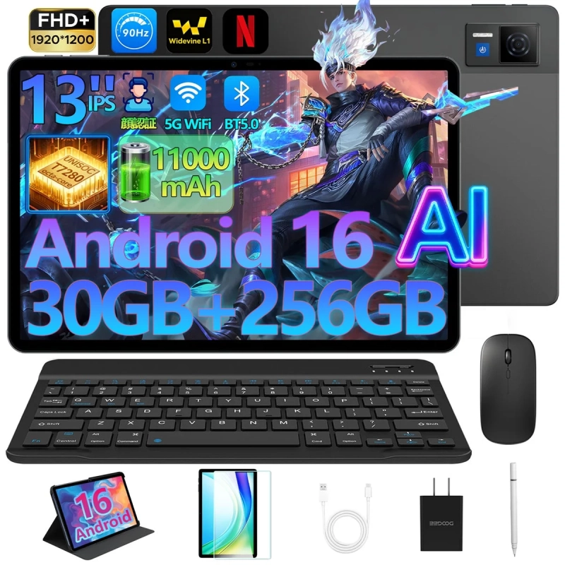 Android 16と豊富な付属品
