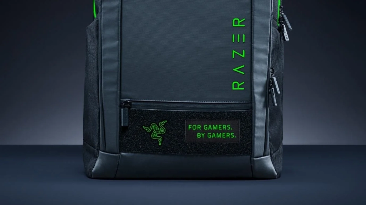 Razerバックパックのロゴ