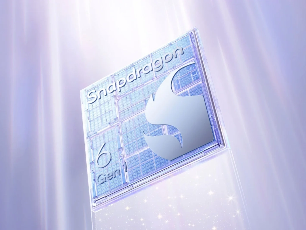 Snapdragon 6 Gen 1プロセッサチップの画像