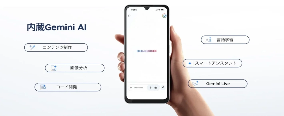 DOOGEE M30PROのAI機能