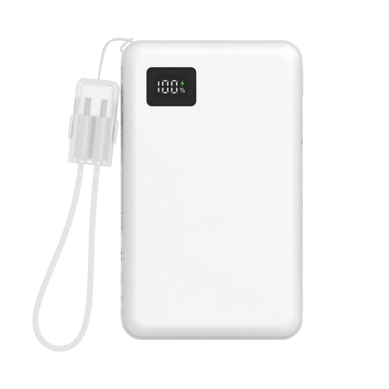 モバイルバッテリーのデジタル表示