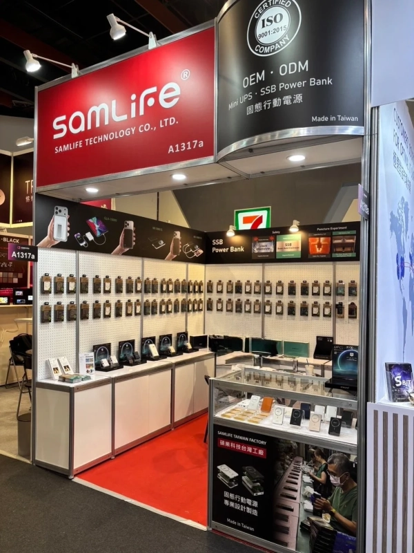 Samlife展示ブース