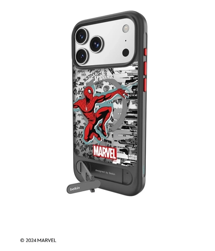 スパイダーマンデザインのiPhoneケース