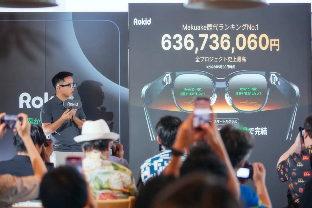 発表会の様子、Makuake実績