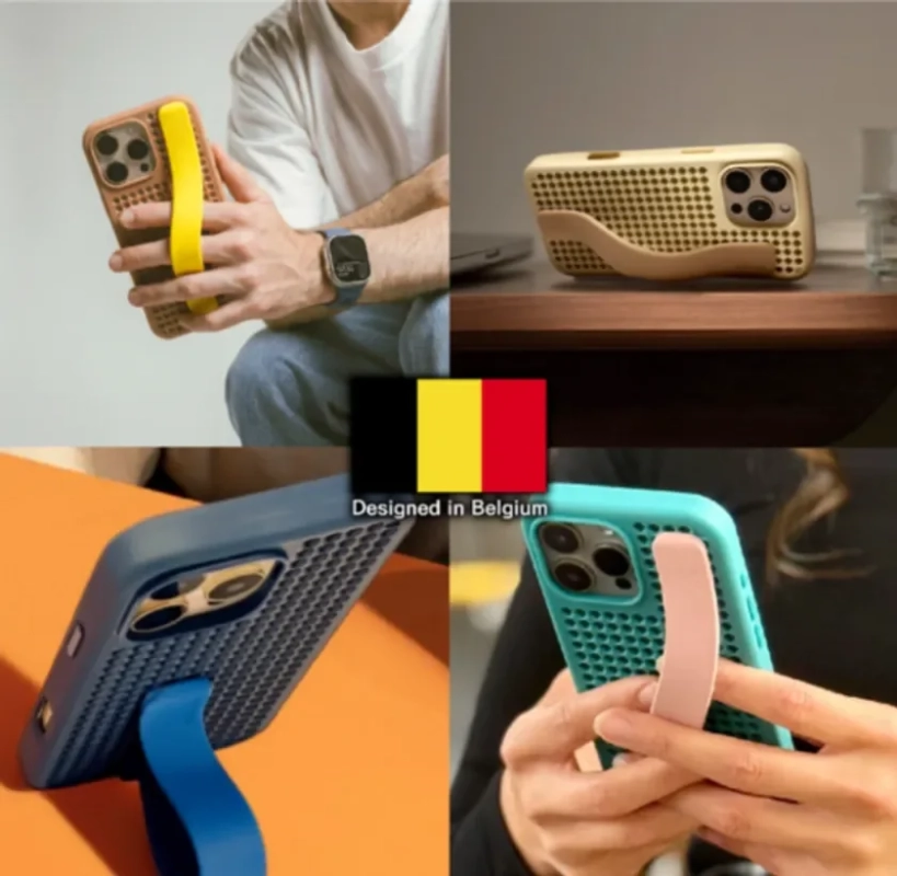 ベルギーでデザインされたiPhoneケースの紹介画像