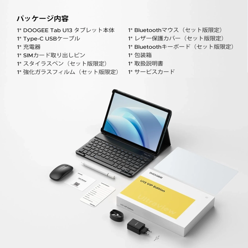 パッケージ内容