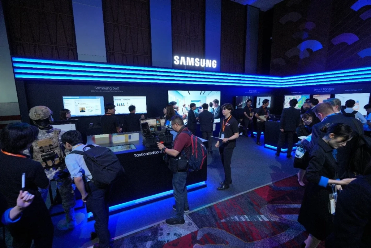 Samsung展示会ブース