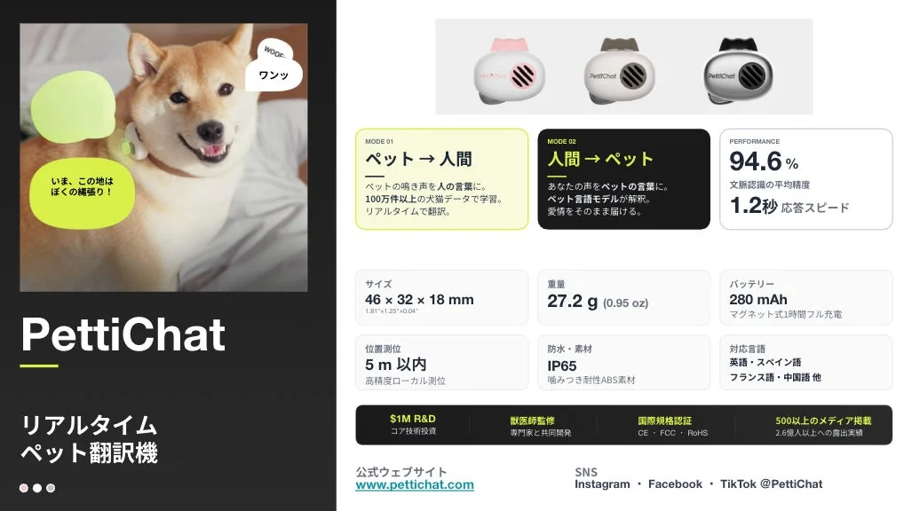 PettiChat紹介