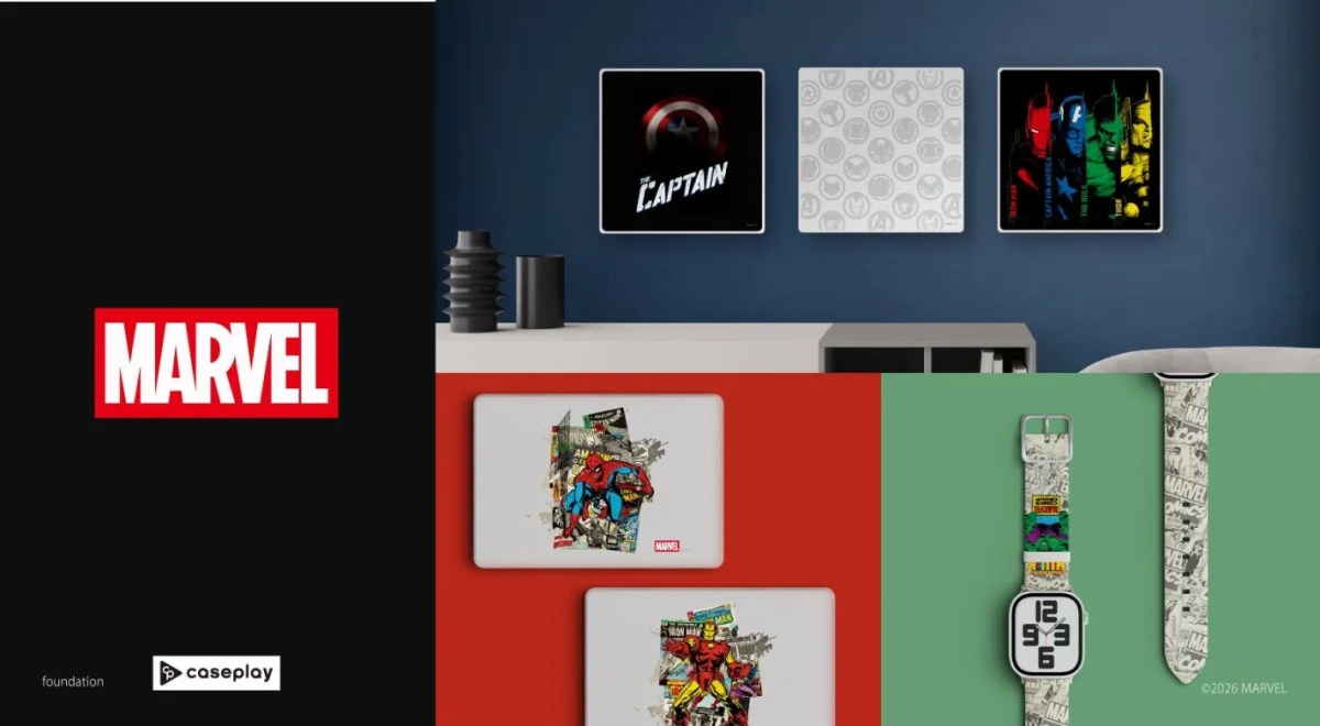 MARVELデザインのテックアクセサリー集合