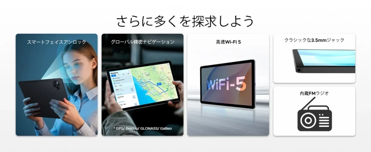 Wi-Fi 5とBluetooth 5.0