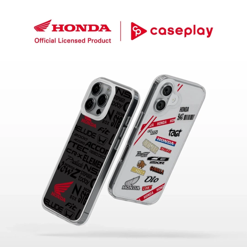 Hondaとcaseplayの公式ライセンス製品であるiPhoneケース