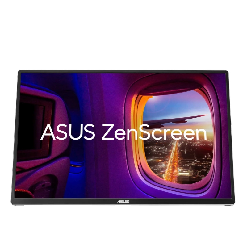 飛行機内で使用されるZenScreen OLED MQ16FC