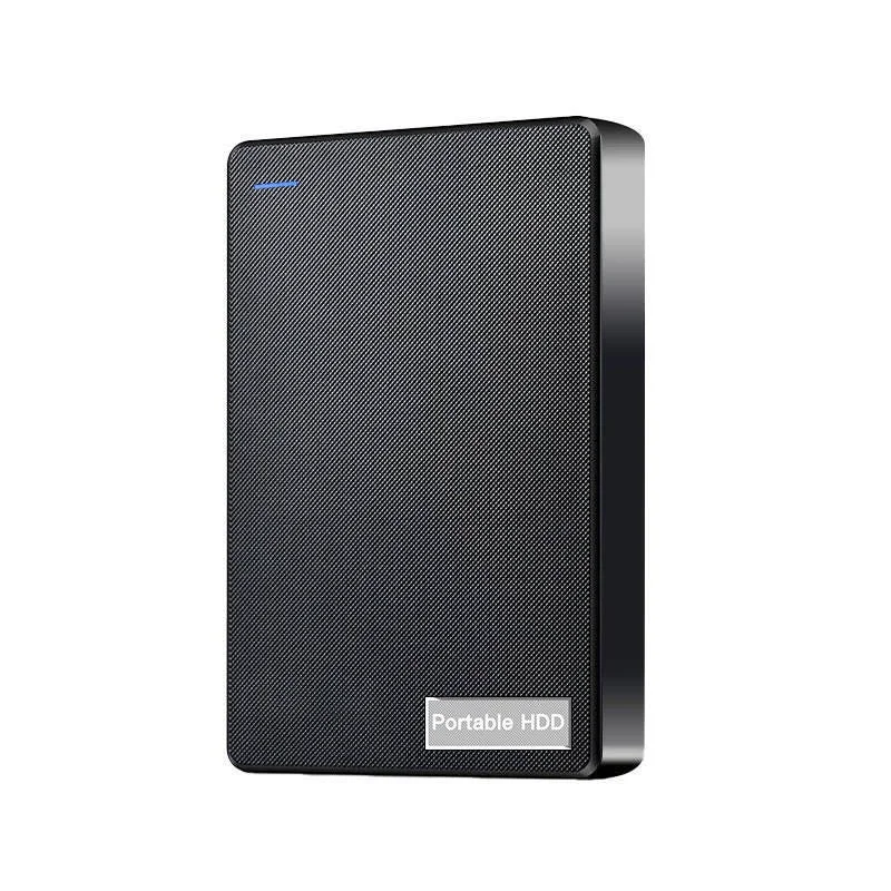 黒いポータブルHDD