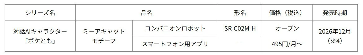 「ポケとも」製品情報