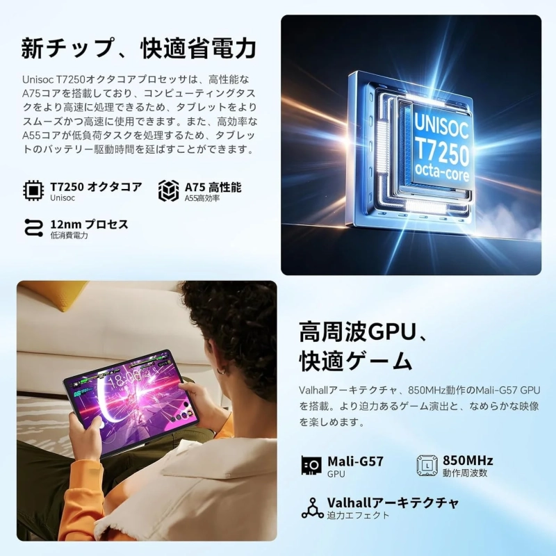 Unisoc T7250プロセッサ