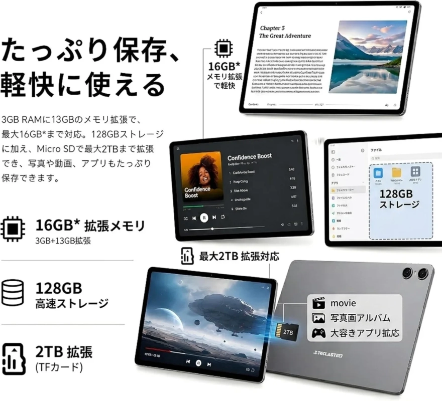 メモリ・ストレージ