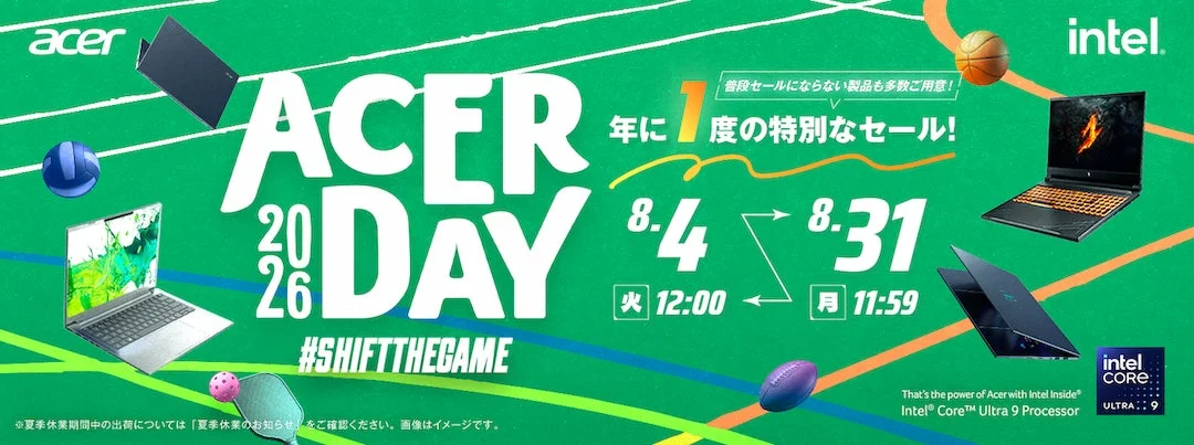 ACER DAY 2026 セール