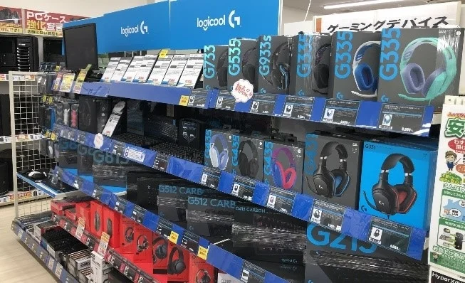 Logicool Gのゲーミングデバイスコーナー