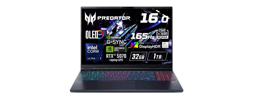 Predator Helios Neo 16S AI PHN16S-71-F73Z57