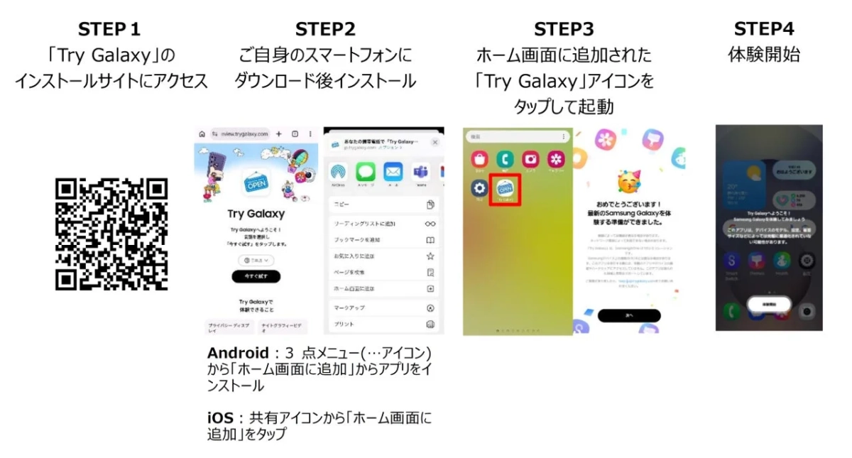 Try Galaxyインストール手順