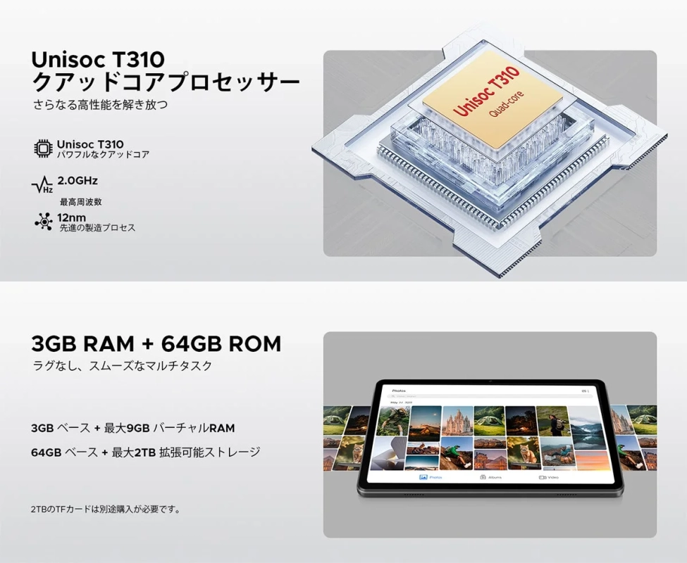RAMとROM、ストレージ拡張