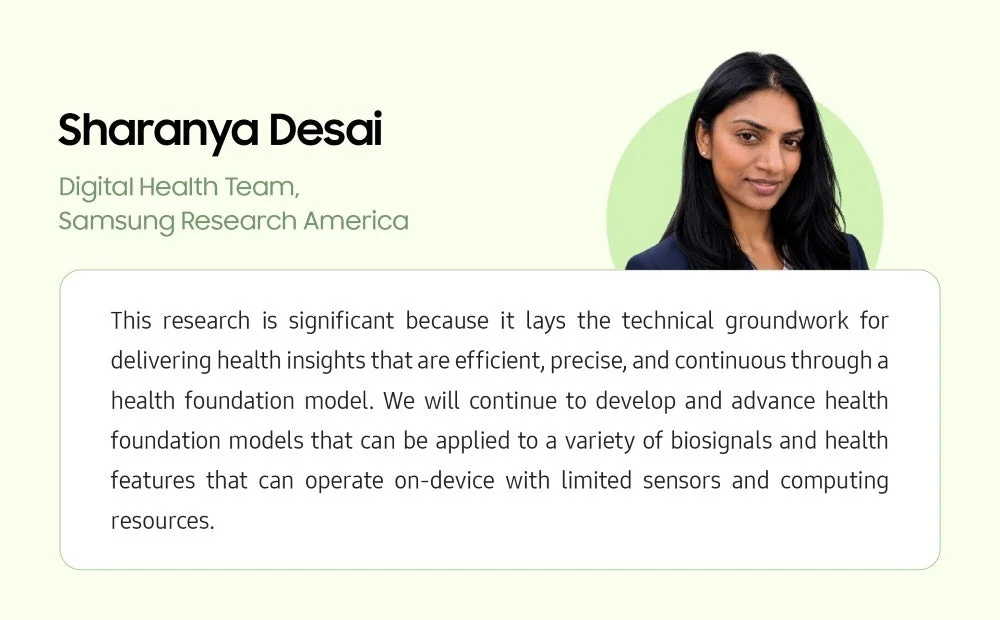 Sharanya Desai氏のコメント
