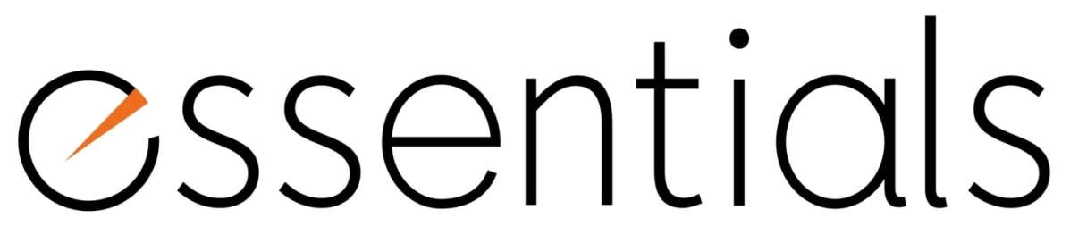 「essentials」という文字が書かれたロゴ画像