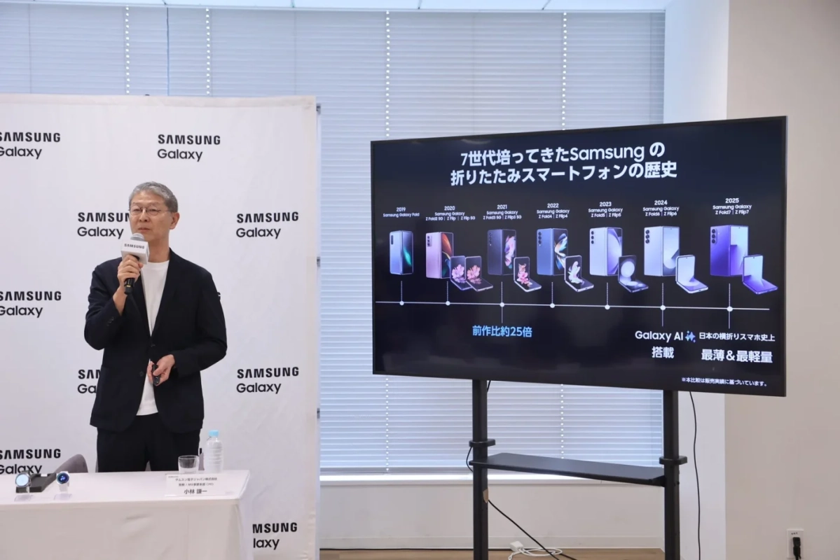 7世代培ってきたSamsungの折りたたみスマートフォンの歴史