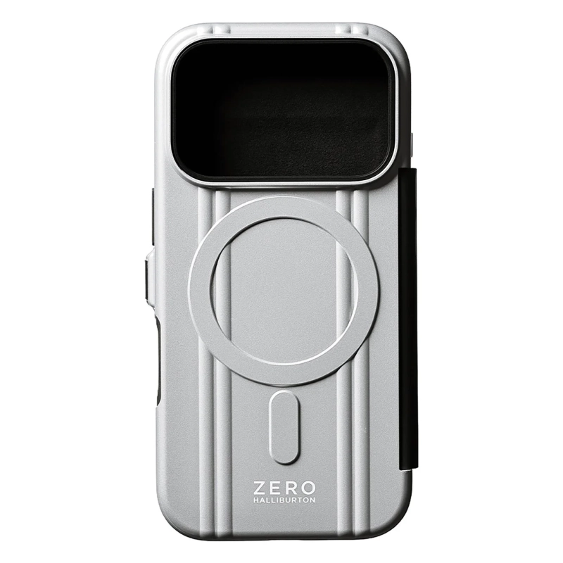 手帳型ケース Matte Silver
