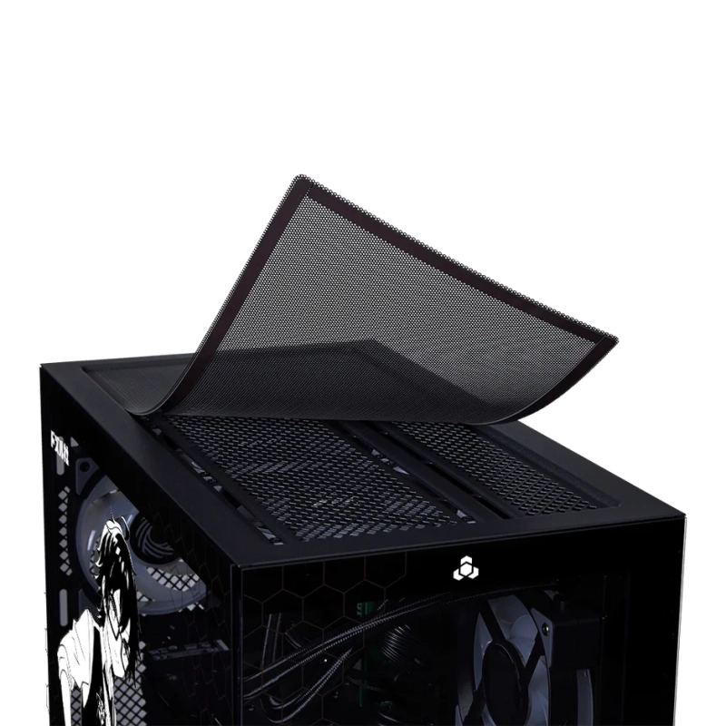 PCケースの天面とダストフィルター