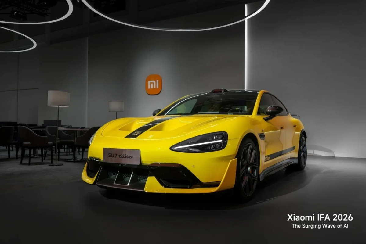 SU7 Ultra mi Xiaomi IFA 2026 The Surging Wave of AI