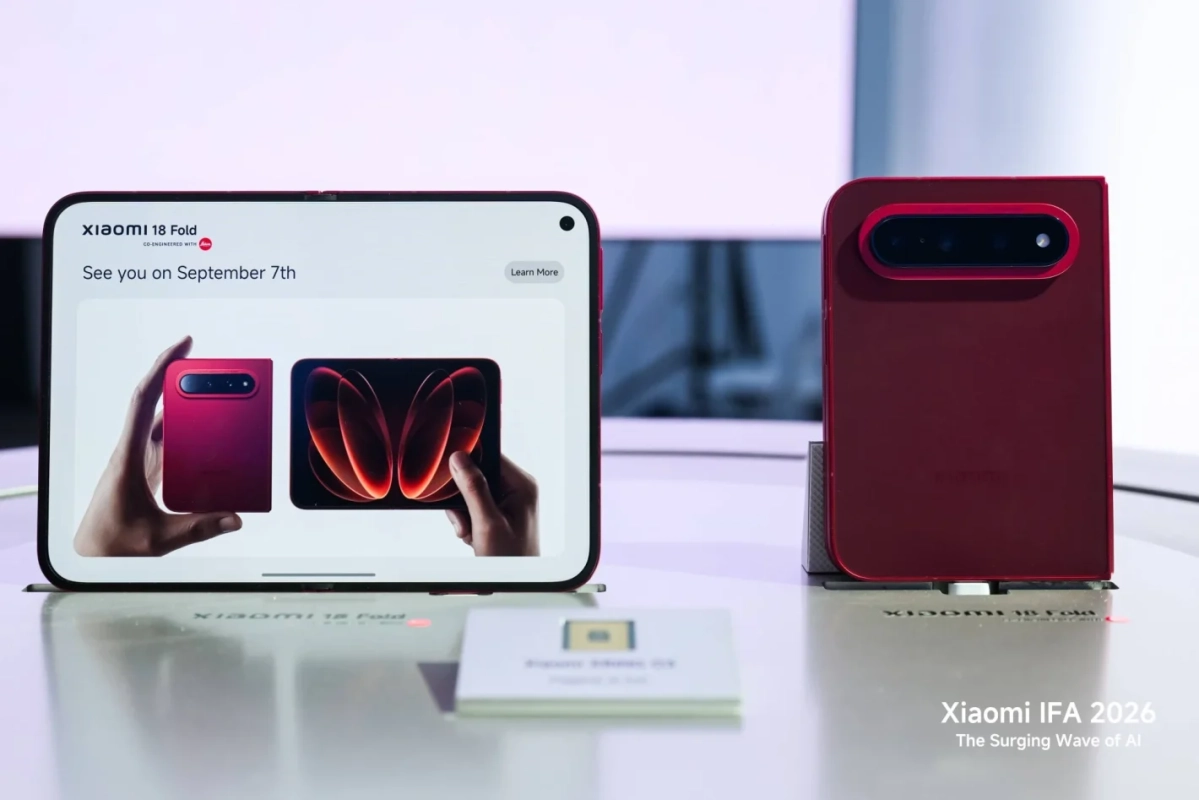Xiaomi 18 Fold CO-ENGINEERED WITH Leica See you on September 7th Learn More Xiaomi Xiaomi IFA 2026 The Surging Wave of AI