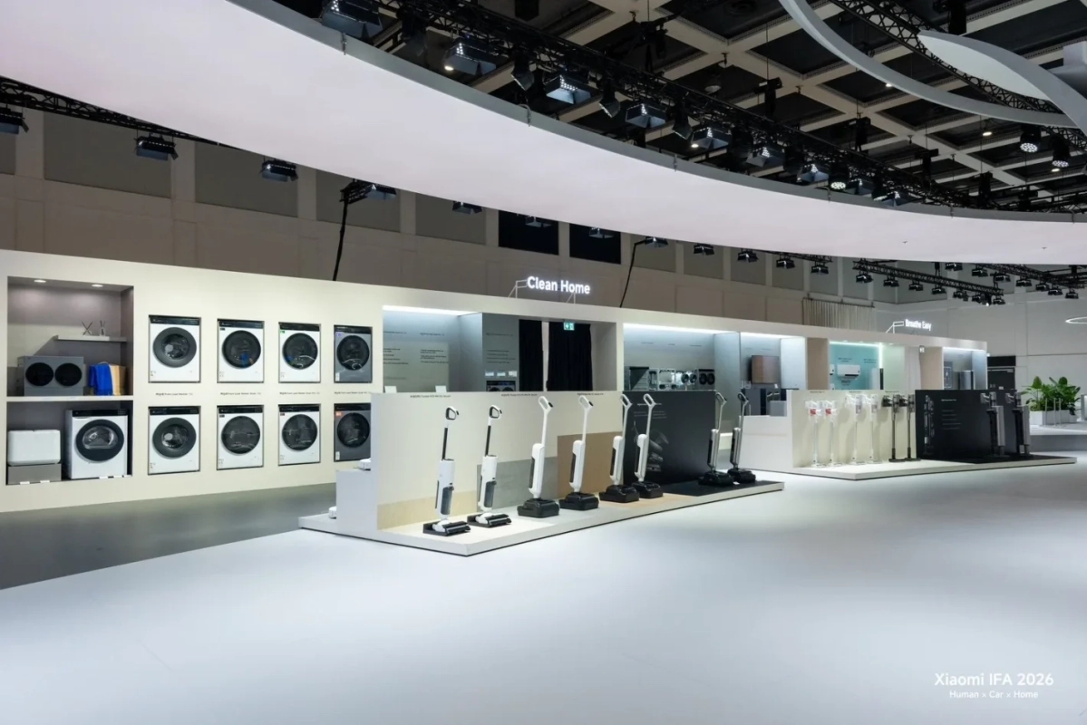 Clean Home Breathe Easy Xiaomi IFA 2026 Human x Car x Home Mygla Front Load Washer XIAOMI Truclean W10 Pro Wet Dry Vacuum