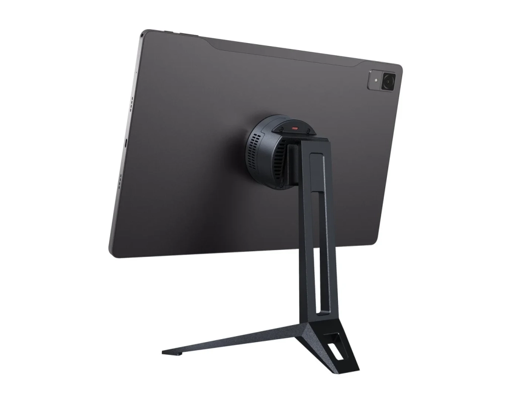 LUCAワイヤレス充電タブレットスタンドの背面