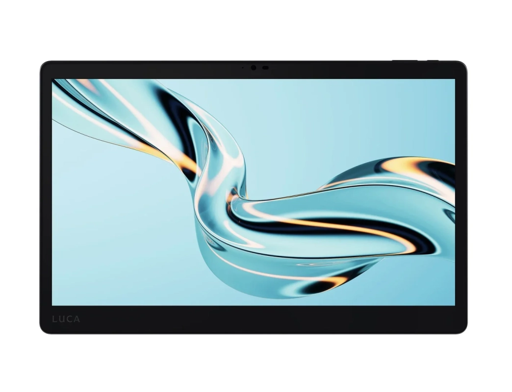 LUCAワイヤレス充電対応タブレットの正面